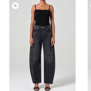 Agolde Luna Pieced Wide Leg Jeans in Possess -updated photos!